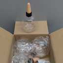 4 Pack 17.5 oz Plant Watering Globes with Covers Self Watering Planter Insert Top Fill Plastic Water Bulbs for Indoor and Outdoor Plants Watering Devices