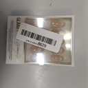 Glamnetic x GLAMZILLA Press On Nails - NOT YOUR CINDER-ELLA | Short Almond Nude Fake Nails with Velvet French Tip Effect, Salon Quality Wedding Nails | 15 Sizes - 30 Nail Kit with Glue