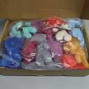 24 Pcs Valentines Gift Cards for Kids with Plush Bears Plush Toys Stuffed Animal Plush Toys for Kids Girls Boys Valentines Gifts Party Favors Classroom School Exchange Prize