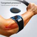 FREETOO Tennis Elbow Brace for Men Women for Tendonitis, Tennis Elbow Strap with Gel Pad, Golfers Elbow Brace for Men for Tennis & Golfers Elbow,Lateral Medial Epicondylitis. Fits Forearm 7.1''-11'' (Black)