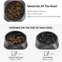 YINEYA Slow Feeder Dog Bowls, Pet Supplies that Slow Down Eating, Pet Food Bowls, Maze Dog Puzzle Feeder for Medium Breed