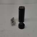 Sekaer Travel Electric Tea Kettle Portable Small Mini Coffee Kettle, with 4 Variable Presets, Personal Hot Water Boiler 304 Stainless Steel with Auto Shut-Off & Boil Dry Protection, SY-618B (Black Gold)