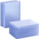400 PCS Toploaders and Panny Sleeves - Premium Hard Plastic Card Protectors, Trading Card Sleeves,for Baseball Game Sports Collectible Card (200 PCS Toploader + 200 PCS Penny Sleeves)