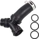 626-541 for Ford F150 Engine Heater Hose Water Pump T-Connector Hose&Engine Coolant Pipe O-Ring Lobo Mustang 2011 2012 2013 2014 2015 2016 2017 2018,2011-2014 Lincoln Mark LT DR3Z-8566-A DR-3Z8566-A