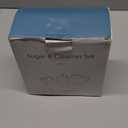 KooK Sugar and Creamer Set, 3 Piece, Pitcher, Sugar Bowl with Lid and Spoon, Sweetener Holder (White) (10 Oz)