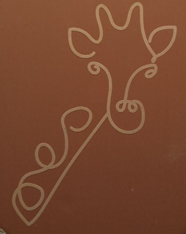 Giraffe Wall Art 16"×20"