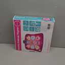 SUNLIN Dance Mat - Rhythm Step Play Mat - Dance Game Toy Pad with LED Lights, Gift for Kids Girls 3-12, Adjustable Volume, Built-in Music, 3 Challenge Levels (Pink)