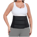 ChongErfei Postpartum Belly Band Abdominal Binder (Black, S/M)