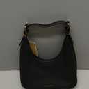 Michael Kors Women's Nolita Small Hobo Shoulder Bag (Gold-tone Hardware/Black)