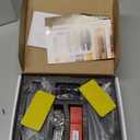 6" Hidden Hinges for Doors Invisible Hinge Concealed Hinges Zinc Alloy 180 Degree Swing Hinge 3 Way Adjustable Butt Silent Door Hinges 6 x 2.5 x 1 inch (Black Pack of 2)