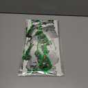 Otalibo Christmas Party Backdrop Decorations 2 Pack 3.3x6.6ft Red Silver Green Photobooth Props Christmas Tree Pattern Metallic Tinsel Streamer Foil Fringe Curtains for Wall Door Ugly Sweater New Year