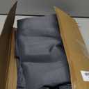 sancua 2 Pack Dark Grey Tablecloth 60 x 102 Inch, Rectangle 6 Feet Table Cloth - Stain and Wrinkle Resistant Washable Polyester Table Cover for Dining Tables, Buffet Parties and Camping