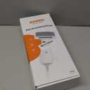 2-in-1 Dog Dryer with Slicker Brush for Small Dogs and Cats, Pet Hair Dryer, Dog Blow Dryer for Grooming with 300 Watts, 75-85 dB, Adjustable Temperature, Overheat Protection