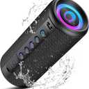 Dotn Portable Bluetooth Speaker, 2026 Bluetooth 5.4 Wireless Speaker with 20W HD Loud Stereo Sound, 20H Playtime, LED Lights, IP7, TWS Pairing, Built-in Mic, for Outdoor, Home, Beach, Party, Gift