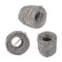 Barbed Wire 328FT (100m), 15 Gauge(1.7mm) 4 Point Barbed Wire Fence