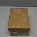 Owala SmoothSip Slider Stainless Steel Insulated Travel Mug with handle, 100% Leak Proof, For Hot and Cold Drinks, Travel Friendly with Sliding Lock Lid, 12oz, BPA Free, Leak Proof, Black Cherry