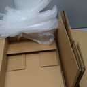 30 Pack Corrugated Comic Book Mailers 7.8 x 11 x 1.2 Inch with 30 Bubble Bags, Comic Book Shipping Box Easy Fold Cardboard Photo Box for Mailing Packaging, Height Adjustable (Brown)