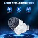 Air Conditioning Compressor & AC Repair Kits for GMC Sierra & Chevy Silverado 1500 2500 3500 HD 2002-2006, for Cadillac Escalade EXT 02-06, for Hummer H2 03-09, for Tahoe Avalanche Express 3500