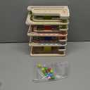 Wooden Marbles Run Ball Drop Toys 8-Tier Rolling Tower Toys with 16 Balls Ramp Whirling Game Ball Tower Educational Learning Toys for Gifts 3 4 5 6 7 8 Years Toddler Boys Girls