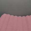 Lesure Cute Orthopedic Dog Bed for Large Dogs, Waterproof Chic Flat Pet Mat with Removable Washable Cover, Fuzzy Thick Pet Beds for Indoor Use (36" x 27", Tickled Pink) (36.0"L x 27.0"W x 4.0"Th, Amaranth Tickled Pink)