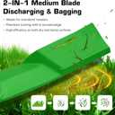 Youxmoto 62 inch Mower Blade Fit for John Deere M143504, 330-500, 2025R, 2027R, 2032R, 2210, 2305, 2320, 2520 with 62" Mower Decks 62 inch Deck Medium Lift 3 Pack
