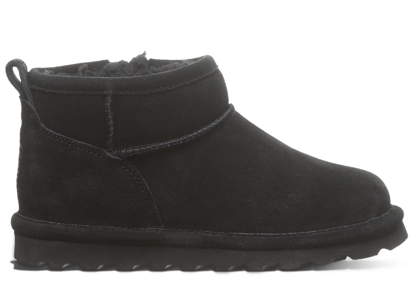 Bearpaw  Shorty Youth Black Size 11