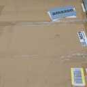 78.8" Extra Tall Cat Gate, 28.3-33" Wide Safety Metal Cat Door, Pressure Mounted Easy Walk Through Pet Gate with Door for Stairs, Doorways, White