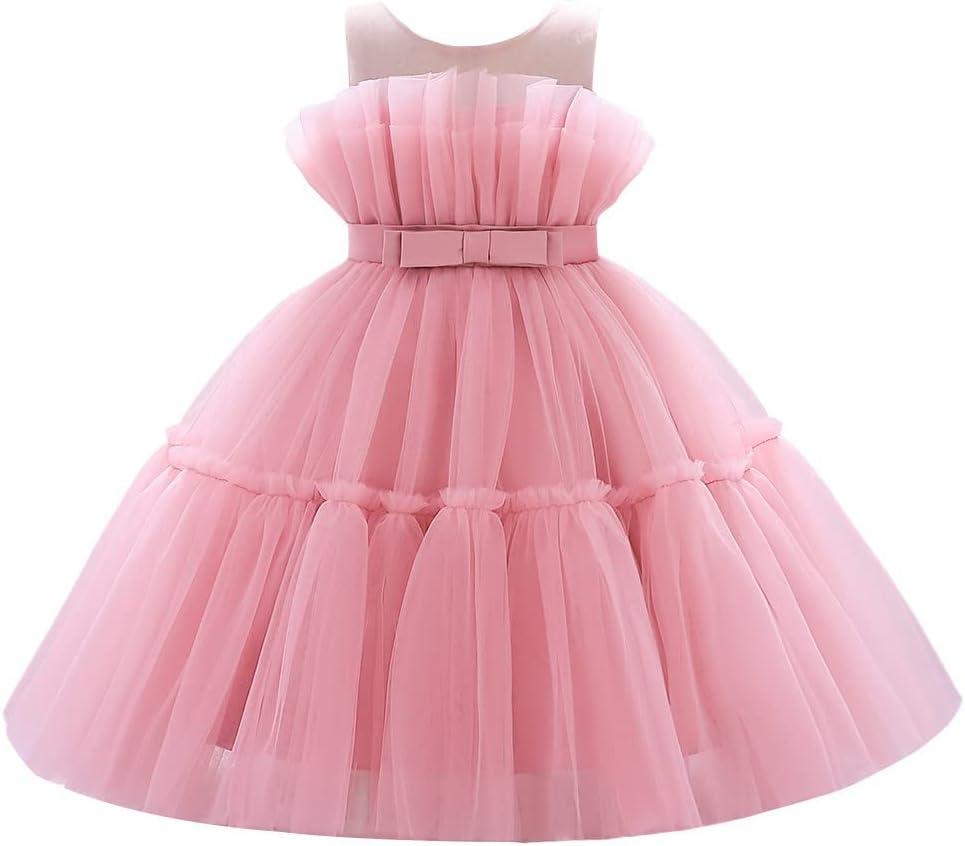 1-12 Years Girls Dress Sequin Lace Wedding Party Flower Dress 140