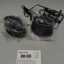 Amazon Basics Stereo 2.0 Speakers for PC or Laptop with Volume Control, 3.5mm Aux Input, USB-Powered, 1 Pair, Black