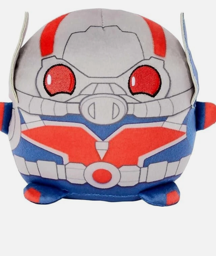 Mattel Marvel Cuutopia Ant-Man Plush Character, Super Hero Soft Rounded Pillow