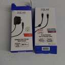 ZGear 6 Foot Braided Sync & Charge Cable + Adaptive Fast Charge Wall Charger 18 Watts Total Power