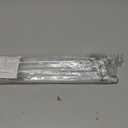 46 inch (4 Pack) Steel Cap Acrylic Curtain Pull Wand - 2 inches shy of 48 inch - Versatile Curtain Wand - Invisible Drapery Wand - Clear Drapery Pull Rod (46 Inch)