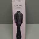 Hair Dryer Brush Blow Dryer Brush in One, Upgraded 4 in 1 Hair Dryer and Styler Volumizer with Negative Ion Anti-frizz Ceramic Titanium Barrel Hot Air Hair Straightener Brush