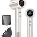Professional Hair Dryer - 2X Faster Drying, Ionic & Ceramic Technology, Lightweight Ergonomic Design for Salon-Quality Styling at Home