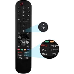 Magic Remote Compatible for LG Smart TV,Universal Replacement Magic Control for 2023 to 2019 LG TV,Compatible AN-MR23GA/23GN,AN-MR22GA/22GN,AN-MR21GA,for UHD OLED QNED NanoCell 4K 8K Models
