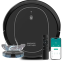 Robot Vacuum 4000Pa Strong Suction Vacuum Robot and Mop & WiFi/App/Remote/Alexa Control & Central Brush & Self-Charging, Schedule 3-in-1 Robotic Vacuum Cleaner for Pet Hair, Hard Floor, Carpet