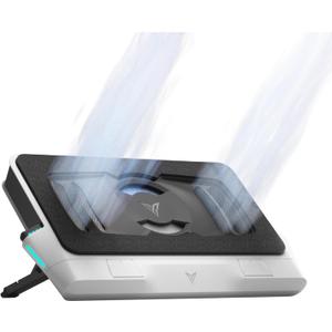 Flydigi BS2 Pro Laptop Cooling Pad RGB for 15.6-21 Inch, Wind-Pressure Closed-Loop Turbo-Fan with MAX 4000RPM, Triple Noise Reduction, Intelligent Temperature Control,4 Height Stands