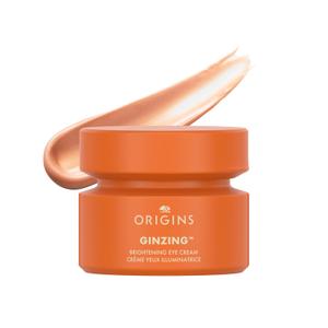 Origins GinZing Brightening Eye Cream with Vitamin C & Niacinamide| Visibly Reduces Dark Circles, 0.5 Fl Oz