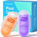 POOLHACKER 3 in 1 Pool Opening Kit - Pool Start Up Kit for Above Ground & Inground Pools, Easy to Use, Up to 15,000 Gallons