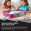 Disney Princesses Wooden Tabletop Air Hockey Game, 2-Player, Ages 4+
