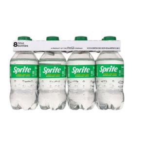 Sprite Lemon-Lime Soda, 12 fl oz, 8 count, 96 Fluid ounce, Best By 02/02/2026