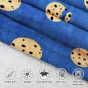 Krifey Wearable Blanket Hoodie, Oversized Sherpa Fleece Sweatshirt with Giant Pocket, Birthday Gifts for Women, Mom, Sister (Cookies)