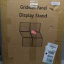 Foldable Grid Wall Panel 3PCS - Portable Heavy Duty Gridwall Display Rack with Detachable, Floor Standing for Retail Store, Craft Fair & Pop Up Events (3), 24 inches x 31 inches