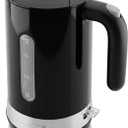 OVENTE 1.8L Electric Kettle, 1500W Fast Boiling Heater for Coffee or Tea, BPA Free, Easy to Fill Lid, Water Level Window, Auto Shut-Off, Boil-Dry Protection and Removable Filter, Black KP413B