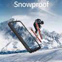 Compatible with Samsung Galaxy A14 5G Waterproof Case, Outdoor Sports IP68 Waterproof Dustproof Snowproof Underwater Full Body Case with Screen Protector Shockproof Case (Black)