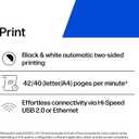 HP LaserJet Pro 4001dn Black & White Printer, Print, Fast speeds, Easy Setup, Mobile Printing, Advanced Security, Best-for-Small Teams, Ethernet/USB only
