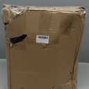 Coat Rack with Natural Marble Base, Metal Freestanding Coat Rack with 8 Hooks, 3 Adjustable Size Sturdy Coat Tree for Bags, Coats, and Hats for Entryway, Hallway, Bedroom, Office, Black