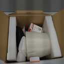 betluse Portable Cordless LED Table Lamp, Touch Control Fabric Black Dimmable Desk Lamp, Built-in 6000mA Rechargeable Battery, Patio Table Lamp, Bedside Night Lamp, Ambient Light for Restaurant