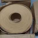 COUKIU Flexible Baseboard Molding Trim, 4 Inch x 60 Feet Self-Adhesive Vinyl Wall Base Cove Base, Peel and Stick Rubber Wall Base Moulding Trim(S100, Natural Wood Grain)