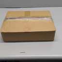 MyGift Modern Marble Cookbook Stand, Kitchen Countertop Recipe Holder Stand with Brass Tone Metal Rail